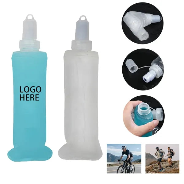 9oz Foldable Soft Water Bottle