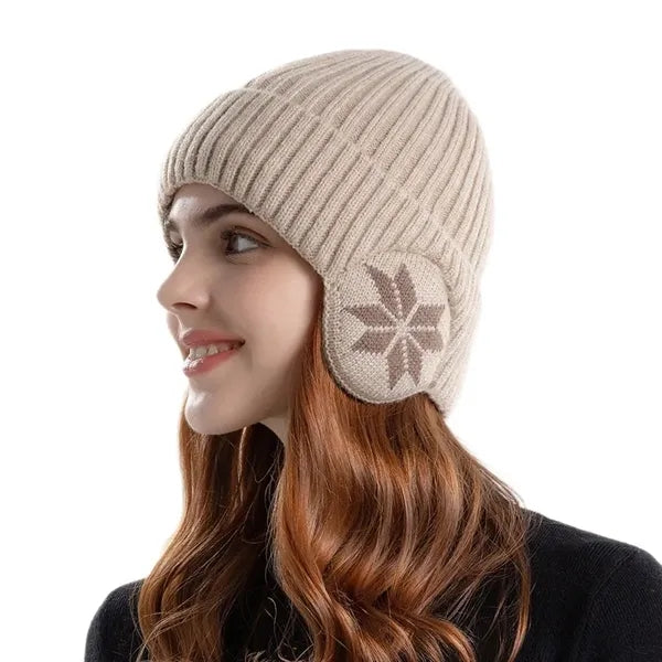 Winter Beanie Hats with Ear Flaps for Men Women