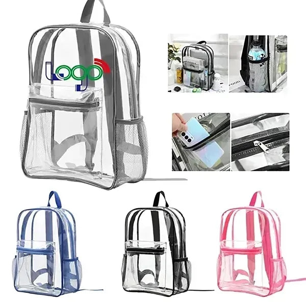 Waterproof Clear PVC Backpack