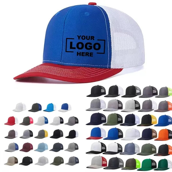 Snapback Closure 6-Panel Trucker Hat