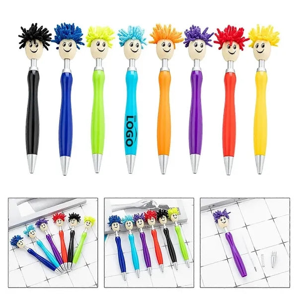 Mop Head Ballpoint Pen