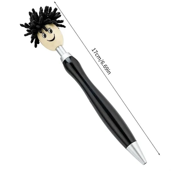 Mop Head Ballpoint Pen
