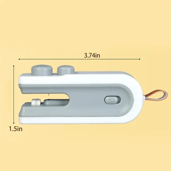 Rechargeable 2-In-1 Bag Hot Sealing Machine