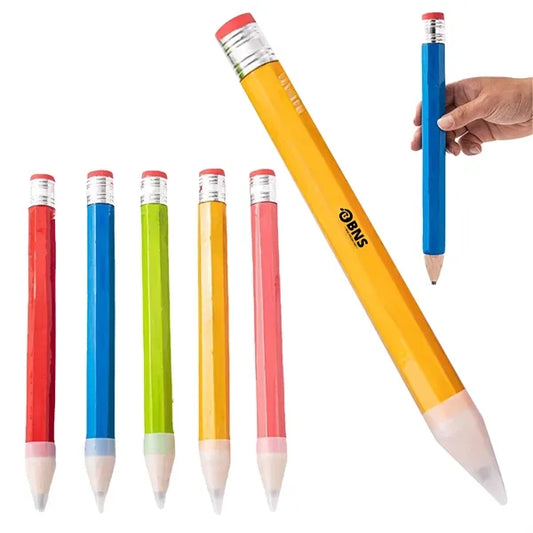 Wooden Jumbo Pencil for Prop Novelty Funny Gift