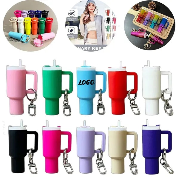 Multifunctional Mini Cup Keychain - Portable