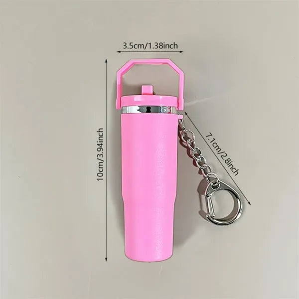 Multifunctional Mini Cup Keychain - Portable