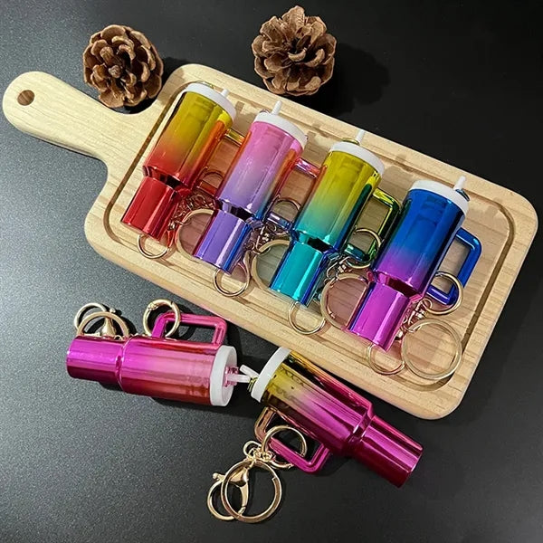 Multifunctional Mini Cup Keychain - Portable