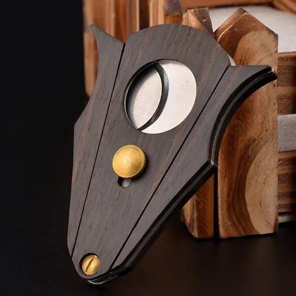 Portable Stainless Steel Double Blade Cigar Cutter Tool