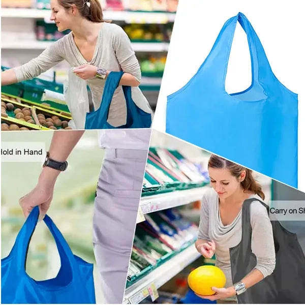 Foldable eco-friendly shopping bag