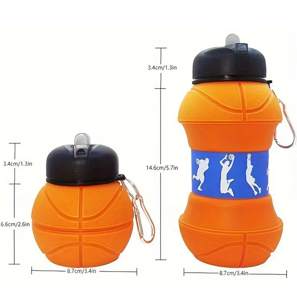 19 OZ Outdoor Collapsible Water Bottle