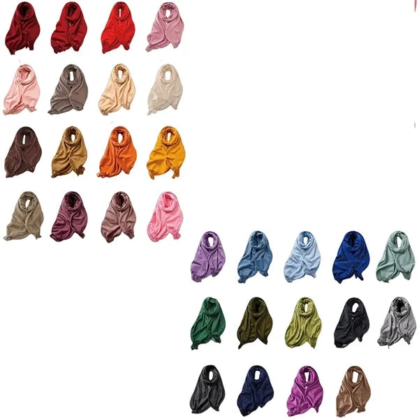 Soft Cashmere Feel Pashmina Wrap Scarf for Autumn Winter