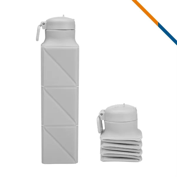 Kenneth Silicone Collapsible Water Bottle - 22 OZ.