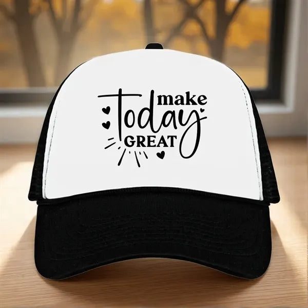 Foam Mesh Trucker Cap
