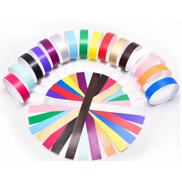Event Wristbands - Full Color Printed Paper Bands
