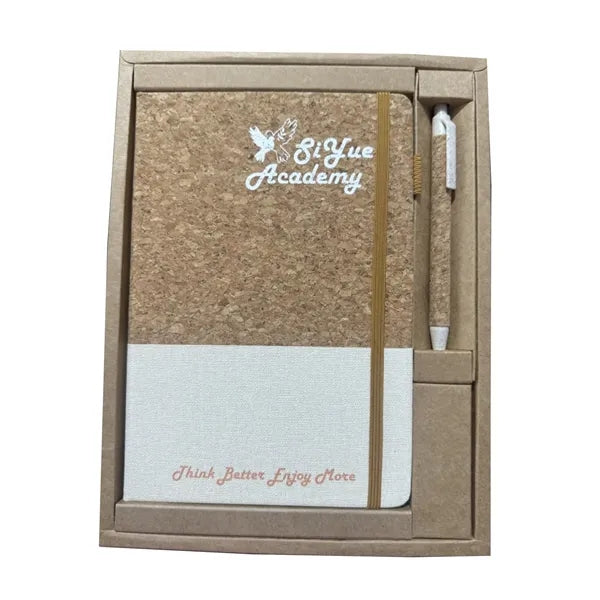 2-in-1 Cork Journal & Pen Gift Set