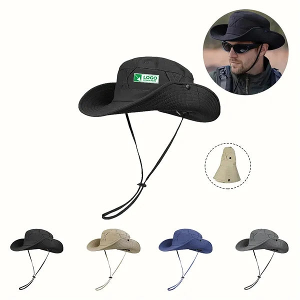 Wide Brim Packable UPF50 Cowboy Hat