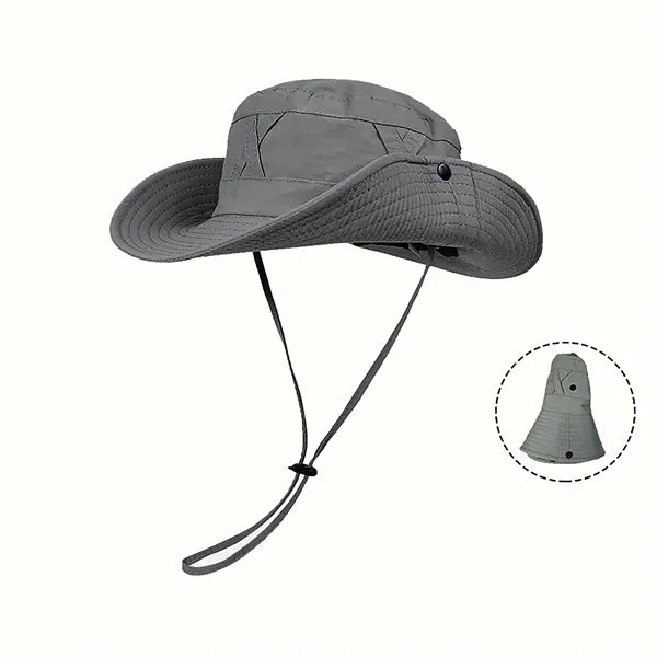 Wide Brim Packable UPF50 Cowboy Hat