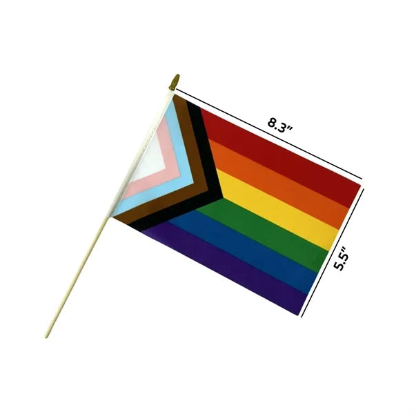 Rainbow Pride Cloak Outdoor Event Flag