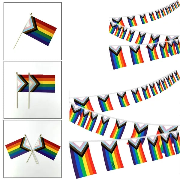 Rainbow Pride Cloak Outdoor Event Flag