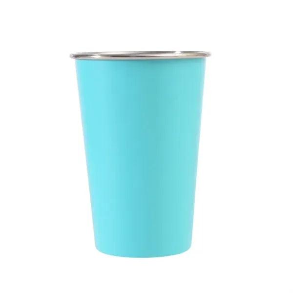 Single-Layer Stainless Steel Pint Cup