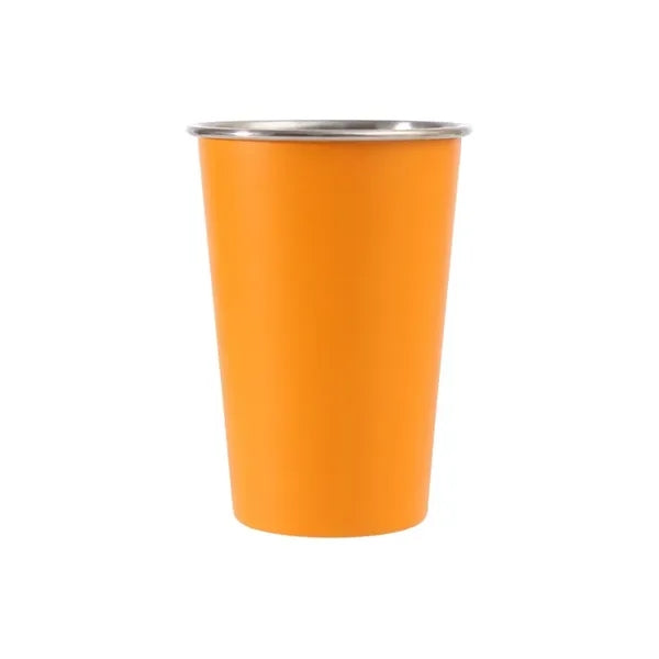 Single-Layer Stainless Steel Pint Cup