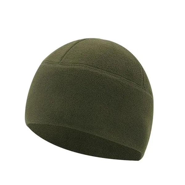 Men's outdoor warm windproof fleece hat