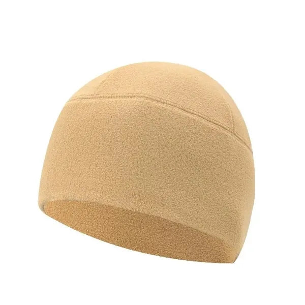Men's outdoor warm windproof fleece hat
