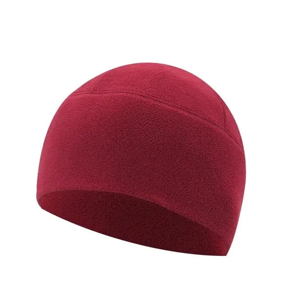 Men's outdoor warm windproof fleece hat