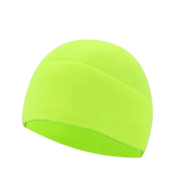Men's outdoor warm windproof fleece hat