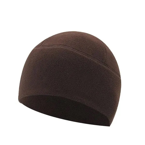 Men's outdoor warm windproof fleece hat