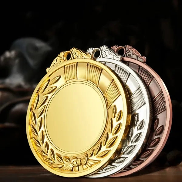 Pieces Gold Award Medals-Winner Medals Gold Prizes