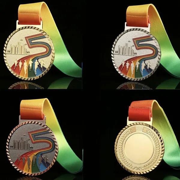 Pieces Gold Award Medals-Winner Medals Gold Prizes