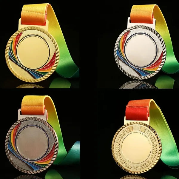 Pieces Gold Award Medals-Winner Medals Gold Prizes