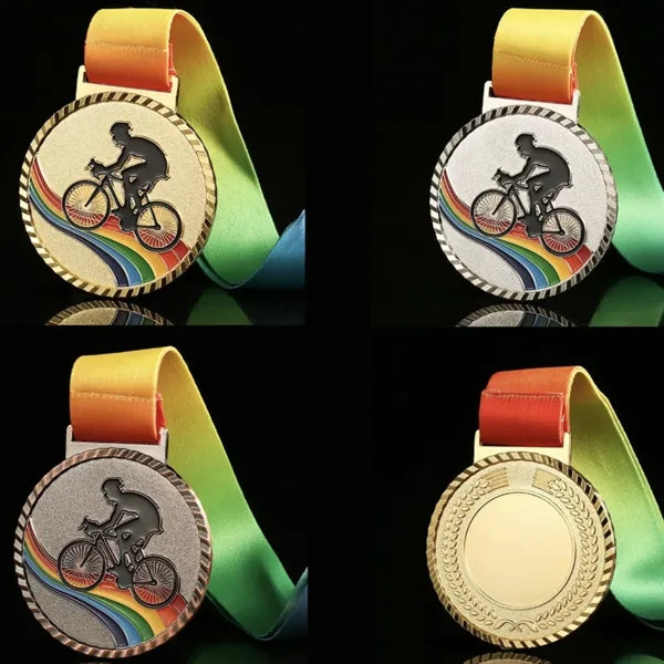 Pieces Gold Award Medals-Winner Medals Gold Prizes
