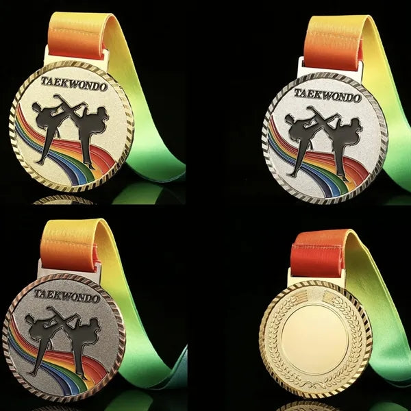 Pieces Gold Award Medals-Winner Medals Gold Prizes