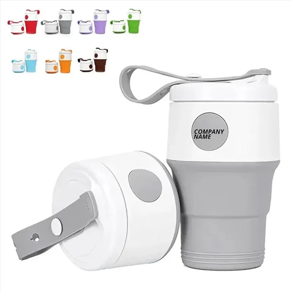 12oz Collapsible Folding Coffee Cup