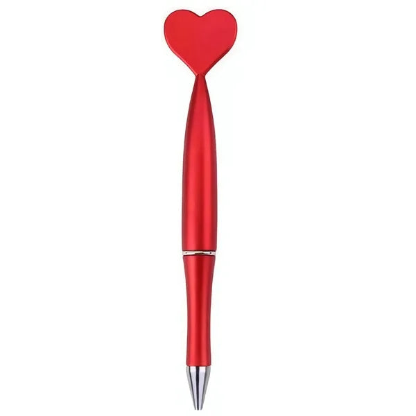 Heart Shaped Twist Ball Pen