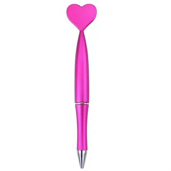 Heart Shaped Twist Ball Pen