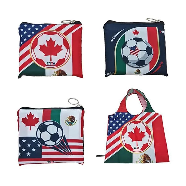World Cup Tote Bag Custom Soccer Fan Bag