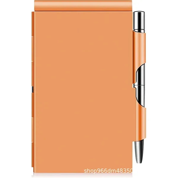 Durable Aluminum Notepad with Pen
