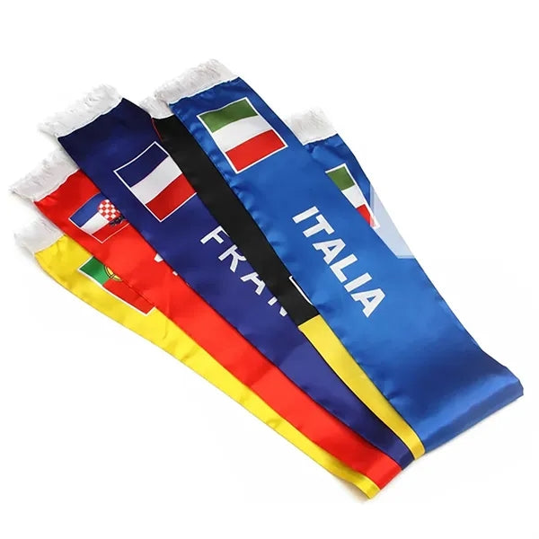 Polyester Soccer Scarf - World Cup Fan Wear Accessory