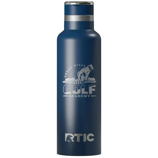RTIC 20oz Stainless Steel Ceramic-Lined Journey Water Bottle