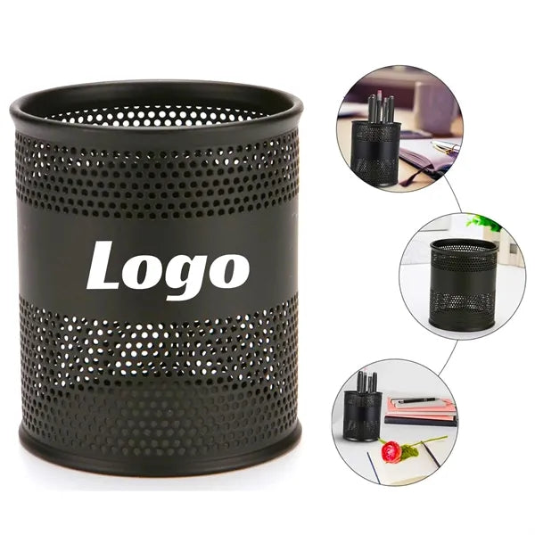 Iron Mesh Pen Holder