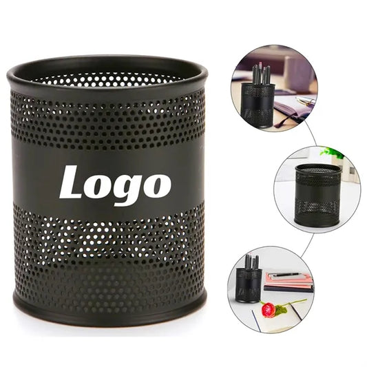 Iron Mesh Pen Holder