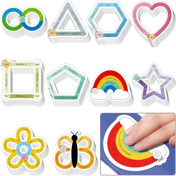 Anxiety Sensory Stickers/Decals Tactile Rough Textured