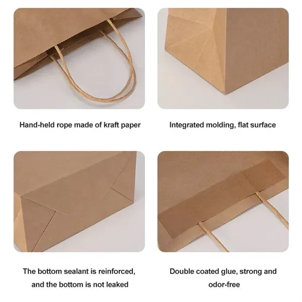 Recyclable Kraft Shopping Bag