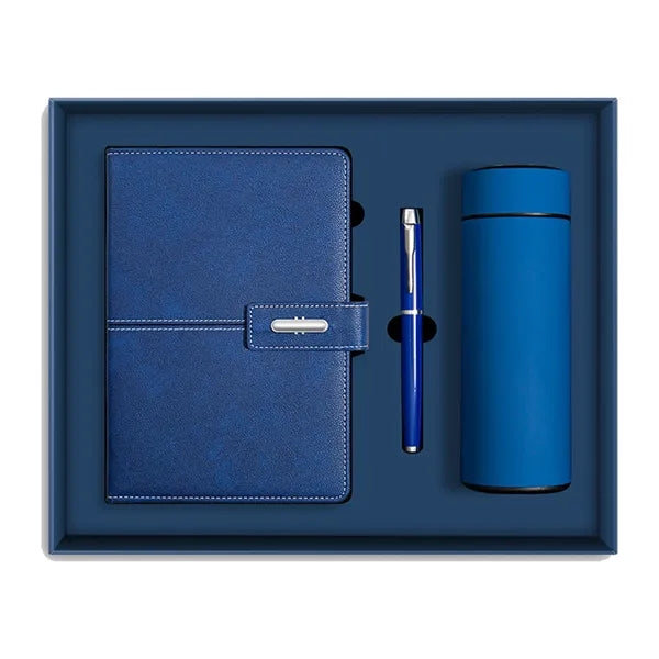 Premium Corporate Gift Set: Insulated Mug, Pen, A5 Notebook