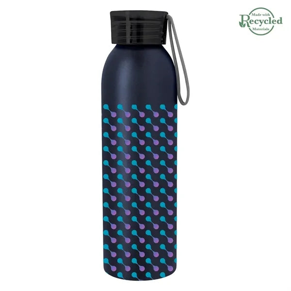 22 Oz. Full Color Darby Recycled Aluminum Bottle