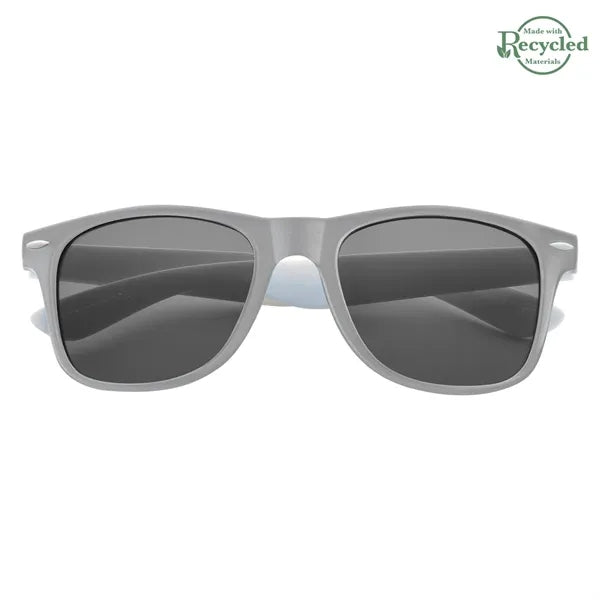 Full Color Colorblock Malibu Sunglasses