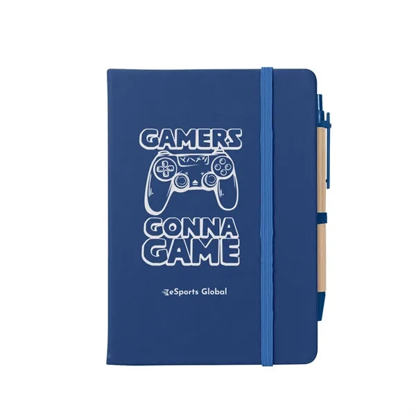 Journal Notebook With Sticky Notes & Flags